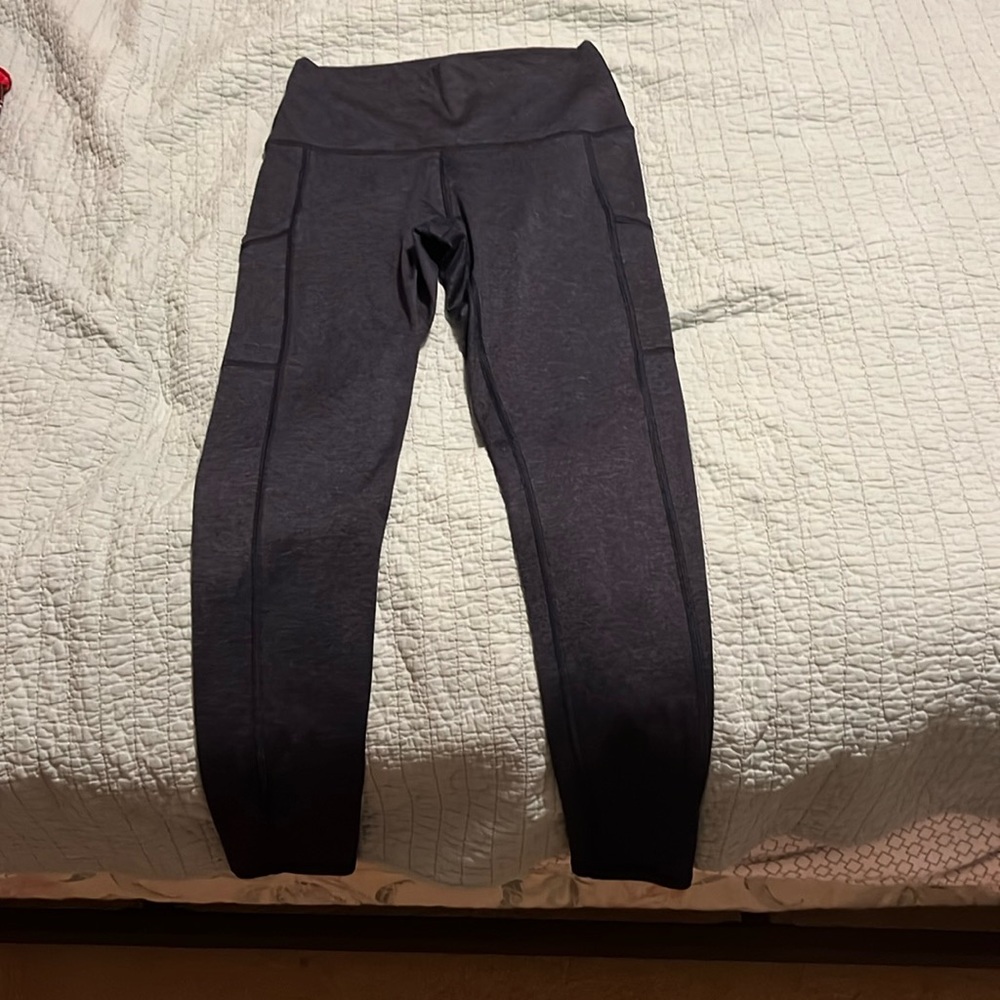 Arie navy blue leggings with pockets